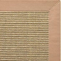 Bone Sisal Rug with Straw Cotton Border - Free Shipping 3