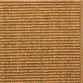 Cognac Sisal Rug with Serged Border (Color 29980) - Free Shipping