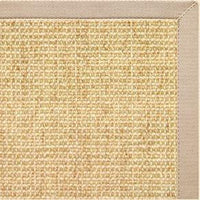Sand Sisal Rug with Alabastor Cotton Border - Free Shipping 2