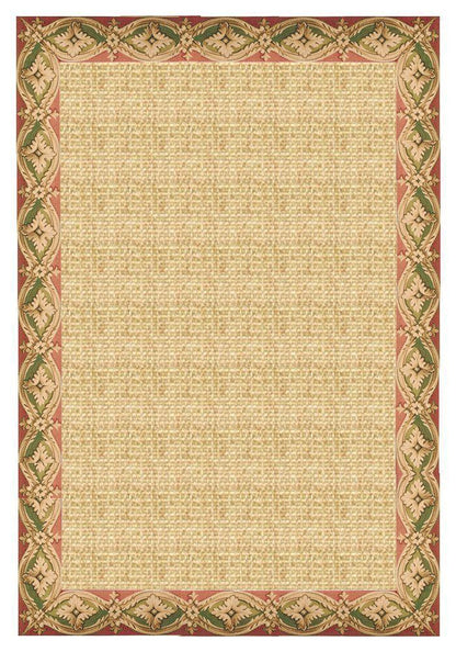 Area Rugs - Sustainable Lifestyles Sand Sisal Rug With Della Tapestry Border