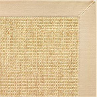 Sand Sisal Rug with Magnolia Cotton Border - Free Shipping 3