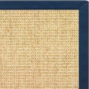 Sand Sisal Rug with Marina Cotton Border - Free Shipping