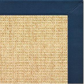 Sand Sisal Rug with Marina Cotton Border - Free Shipping