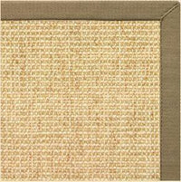 Sand Sisal Rug with Oat Straw Cotton Border - Free Shipping 2