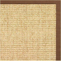 Sand Sisal Rug with Sahara Cotton Border - Free Shipping 1