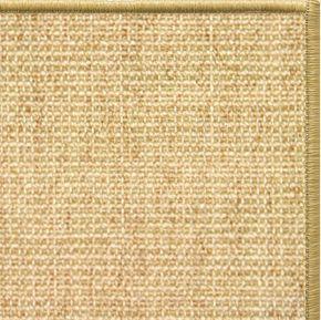 Sand Sisal Rug with Serged Border (Color 10816) - Free Shipping