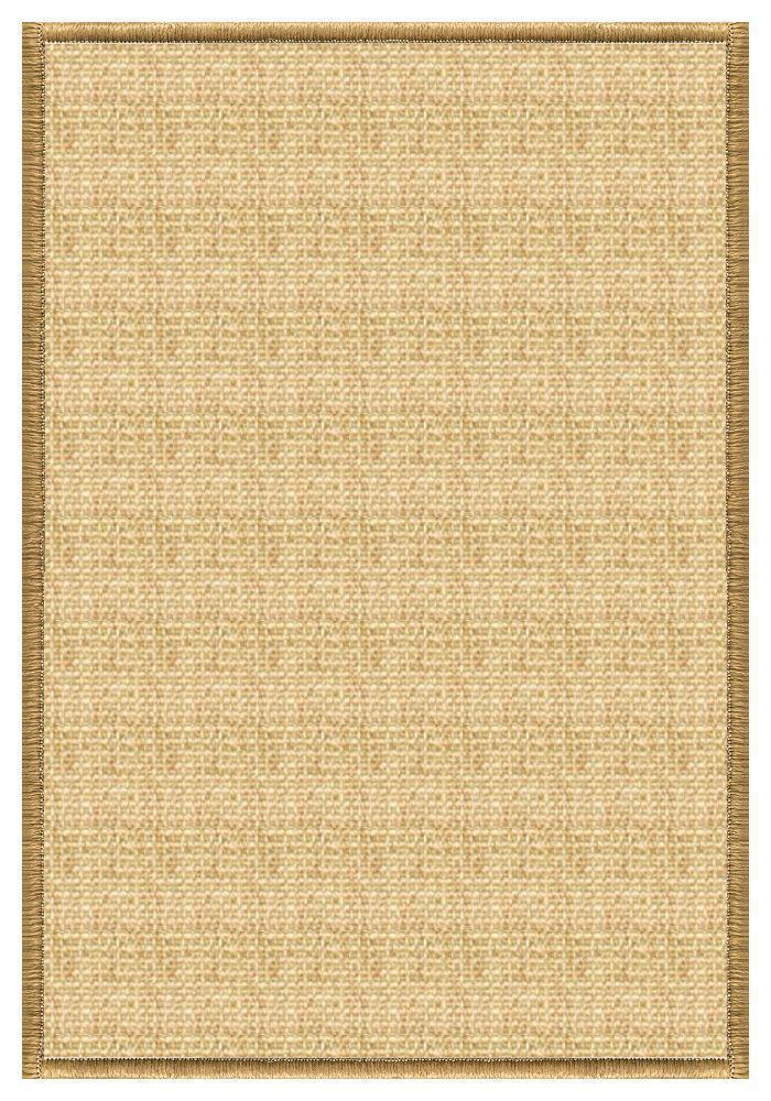 Area Rugs - Sustainable Lifestyles Sand Sisal Rug With Serged Border (Color 200)