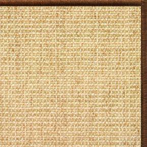 Sand Sisal Rug with Serged Border (Color 29275)