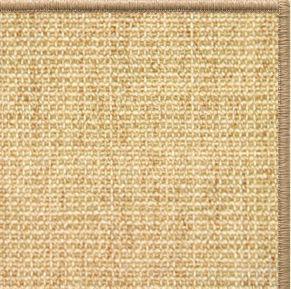 Sand Sisal Rug with Serged Border (Color 29315) - Free Shipping