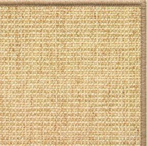 Sand Sisal Rug with Serged Border (Color 29315)
