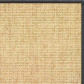 Sand Sisal Rug with Serged Border (Color 29750) - Free Shipping
