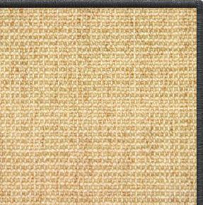 Sand Sisal Rug with Serged Border (Color 29750)