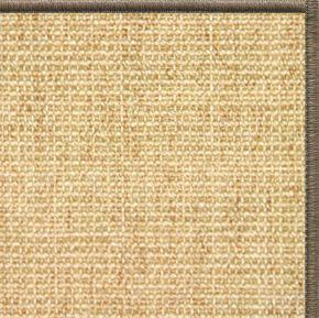 Sand Sisal Rug with Serged Border (Color 29979) - Free Shipping