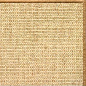 Sand Sisal Rug with Serged Border (Color 29989)