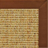 Spice Sisal Rug with Burnt Sienna Cotton Border - Free Shipping 3