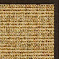 Spice Sisal Rug with Chocolate Cotton Border - Free Shipping 2