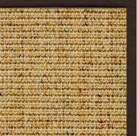 Spice Sisal Rug with Cocoa Bean Cotton Border - Free Shipping 1