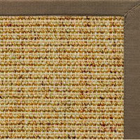 Spice Sisal Rug with Eucalyptus Cotton Border - Free Shipping 2