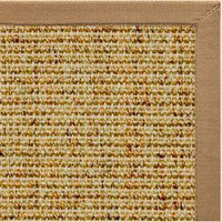 Spice Sisal Rug with Granola Cotton Border - Free Shipping 2