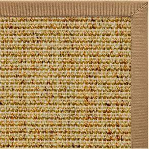Spice Sisal Rug with Granola Cotton Border alternate view