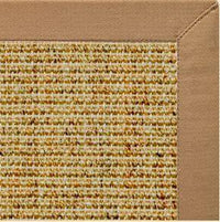 Spice Sisal Rug with Granola Cotton Border - Free Shipping 3