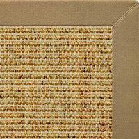 Spice Sisal Rug with Green Mist Cotton Border - Free Shipping 3