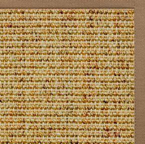 Spice Sisal Rug with Harvest Haze Cotton Border