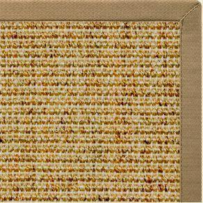 Spice Sisal Rug with Harvest Haze Cotton Border alternate view