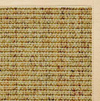 Spice Sisal Rug with Magnolia Cotton Border - Free Shipping 1
