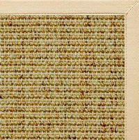 Spice Sisal Rug with Magnolia Cotton Border - Free Shipping 2