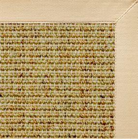 Spice Sisal Rug with Magnolia Cotton Border - Free Shipping