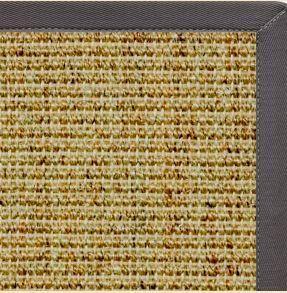 Spice Sisal Rug with Quarry Cotton Border - Free Shipping
