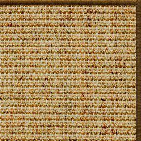 Spice Sisal Rug with Serged Border (Color 1048) - Free Shipping