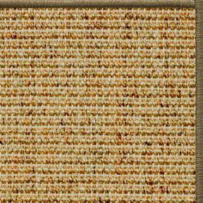 Spice Sisal Rug with Serged Border (Color 10639) - Free Shipping