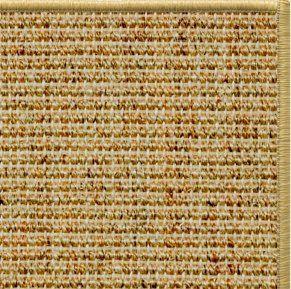 Spice Sisal Rug with Serged Border (Color 10816)