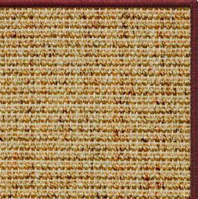 Spice Sisal Rug with Serged Border (Color 11989) - Free Shipping