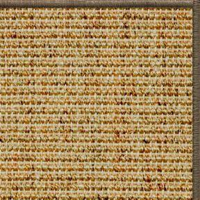 Spice Sisal Rug with Serged Border (Color 29024)