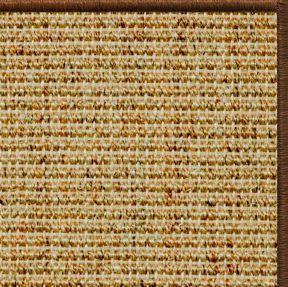 Spice Sisal Rug with Serged Border (Color 29275)