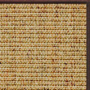 Spice Sisal Rug with Serged Border (Color 29338) - Free Shipping