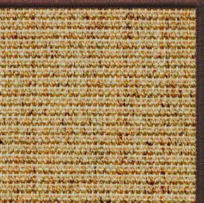 Spice Sisal Rug with Serged Border (Color 29338)
