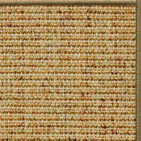 Spice Sisal Rug with Serged Border (Color 29950)