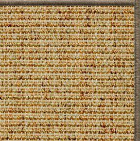 Posh Rug Spice Sisal Rug with Serged Border (Color 29979)