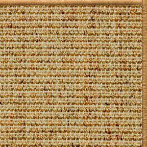 Spice Sisal Rug with Serged Border (Color 29980)