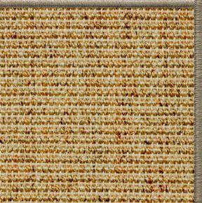 Spice Sisal Rug with Serged Border (Color 30008)