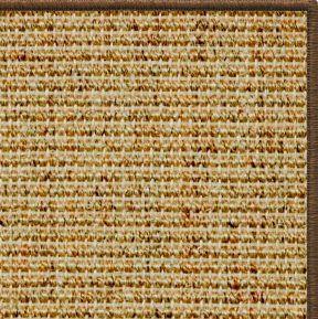 Spice Sisal Rug with Serged Border (Color 3295)