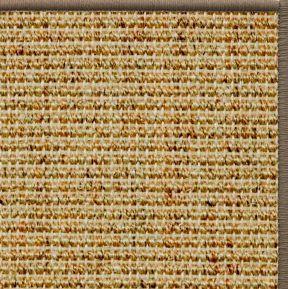 Spice Sisal Rug with Serged Border (Color 518)