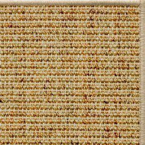 Spice Sisal Rug with Serged Border (Color 93)