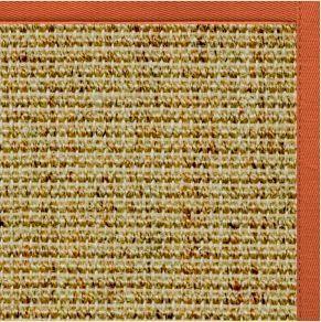 Spice Sisal Rug with Spice Cotton Border - Free Shipping