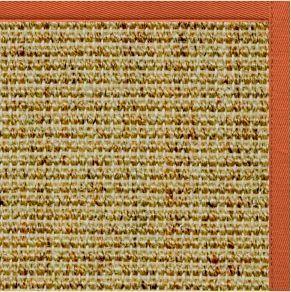 Spice Sisal Rug with Spice Cotton Border - Free Shipping