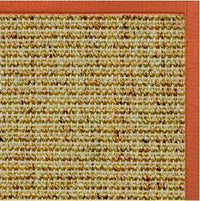 Spice Sisal Rug with Spice Cotton Border - Free Shipping 1
